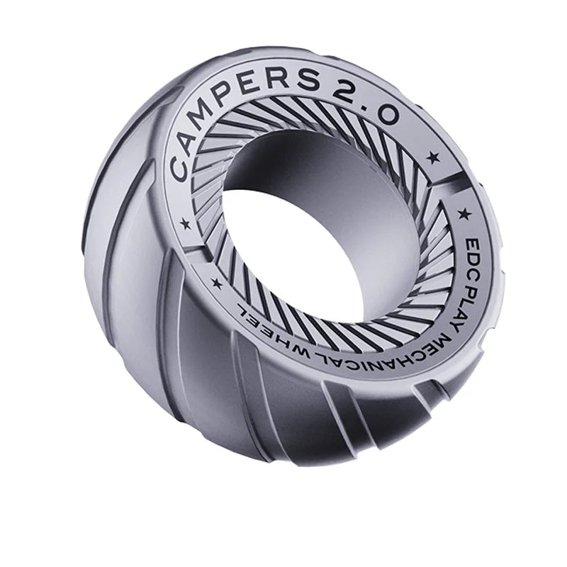 SPYSTAR Mechanic Ring Paragraph Fidget Spinner Fingertip Gyro Ratchet Magnetic Metal Adult anti Stress Toy Office Desk EDC