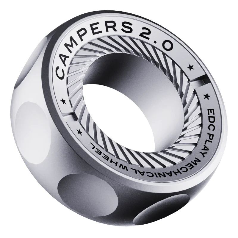 SPYSTAR Mechanic Ring Paragraph Fidget Spinner Fingertip Gyro Ratchet Magnetic Metal Adult anti Stress Toy Office Desk EDC