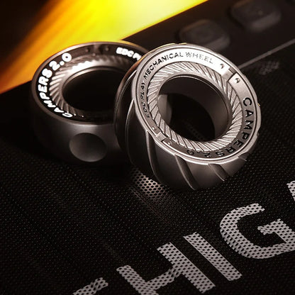 SPYSTAR Mechanic Ring Paragraph Fidget Spinner Fingertip Gyro Ratchet Magnetic Metal Adult anti Stress Toy Office Desk EDC